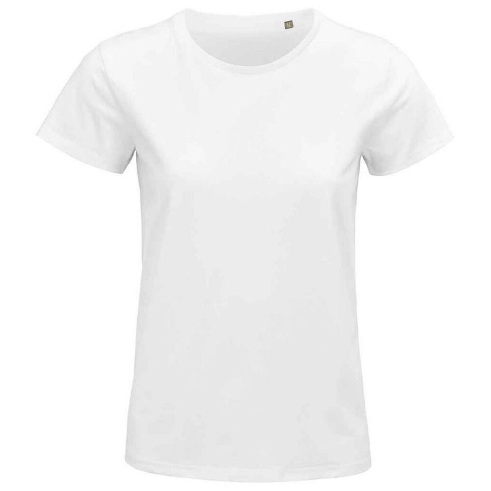 SOLS Womens/Ladies Pioneer T-Shirt / White